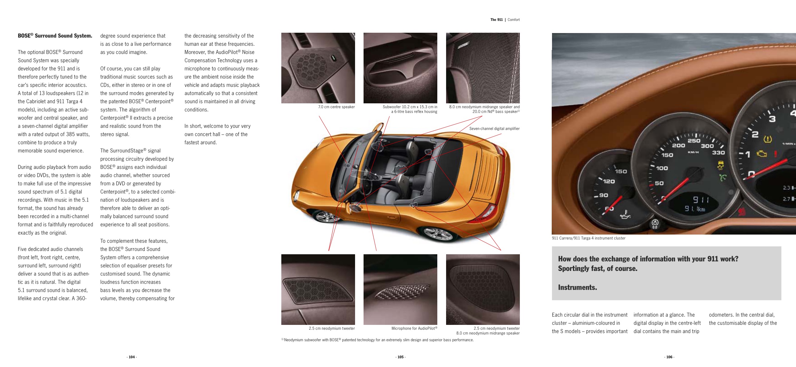 2010 Porsche 911 Brochure Page 47
